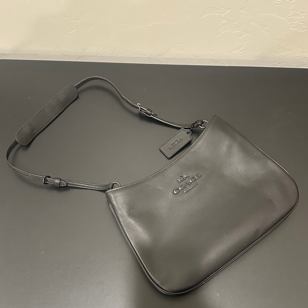 Coach Black Leather Bag